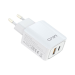 Зарядное устройство USB Mivo MP-322Q (1USB/Type-C/3А)