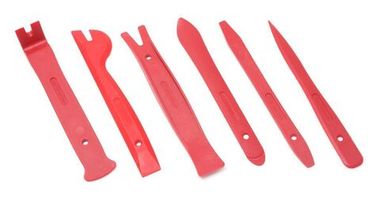 Набор инструментов демонтажа внутренней обшивки салона 6пр., в блистере Forsage F-906M3