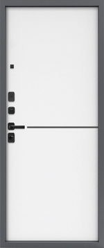 Входная дверь FlyDoors ОНЕГО Веллюто Бьянко