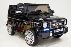 Детский электромобиль River Toys Mercedes-Benz-G-65-LS528 черный