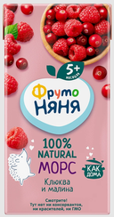 FRUTONANNY. 0,2 L. Mors. Mərcan, moruq (5+ ay) (1x18)