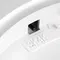 7661/18L MITRA LED SN 090 Светильник пластик/белый LED 18Вт 3000/4000K D230 IP40 OMEGA WHITE