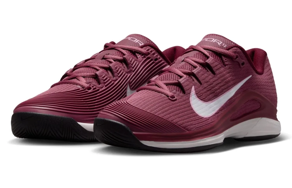 Женские Кроссовки теннисные Nike Zoom Vapor 12 - pink smoke/white/vast gray/black