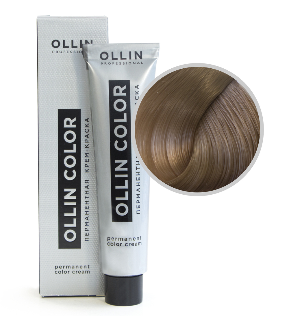 Ollin Color Крем-краска для волос, перманентная, тон №8-0, Светло-русый, 60 мл