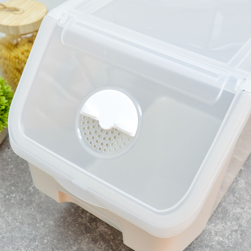 Контейнер для овощей 14л (бежевый)