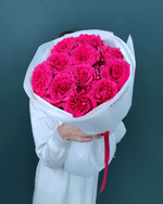 Роза малиновая Фулл Монти,11шт(00452)