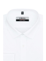 Сорочка GREG (Германия) 100/237/WH/ZVN STRETCH_V "Однотон."