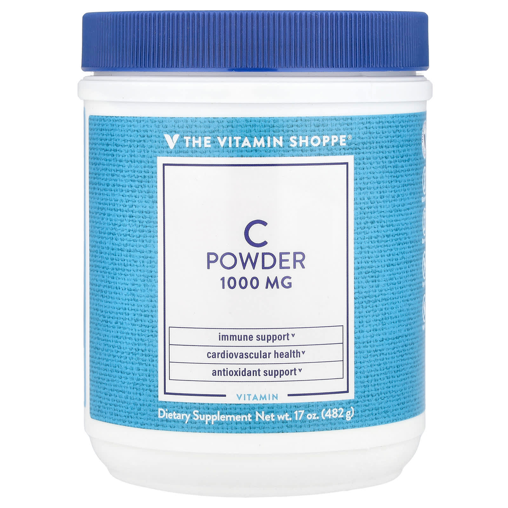 The Vitamin Shoppe, Порошок C, 482 мг (17 унций)
