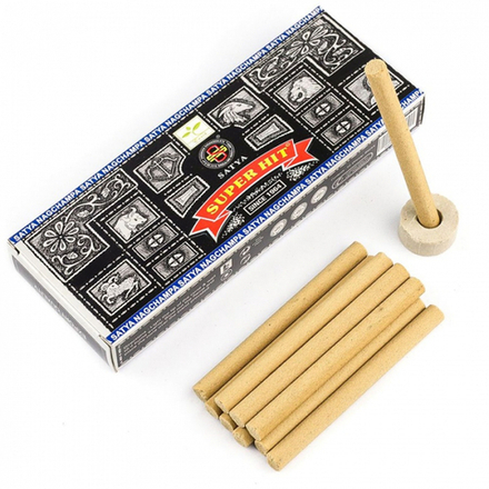 SATYA Super Hit Dhoop Stick  Благовония безосновные Супер Хит 10шт
