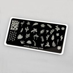Swanky Stamping Пластина для стемпинга 049
