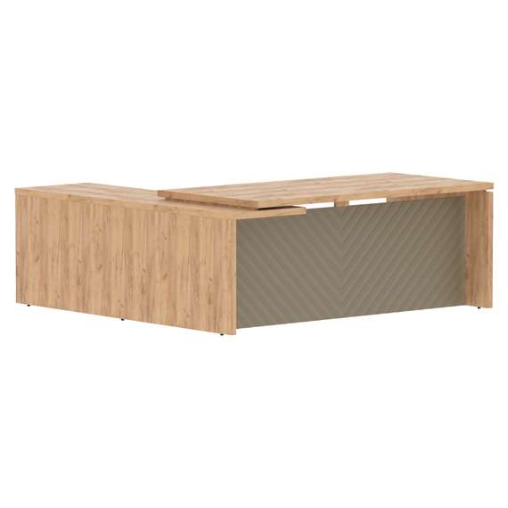 Стол руководителя TLCT 2020(R)  2000х2000х750 TORR LUX