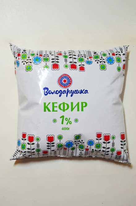 Кефир Володарушка 1% 400гр