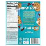 Raw Rev, Glo, Печенье с шоколадной крошкой, 12 батончиков, 1,6 унц. (46 г) каждый