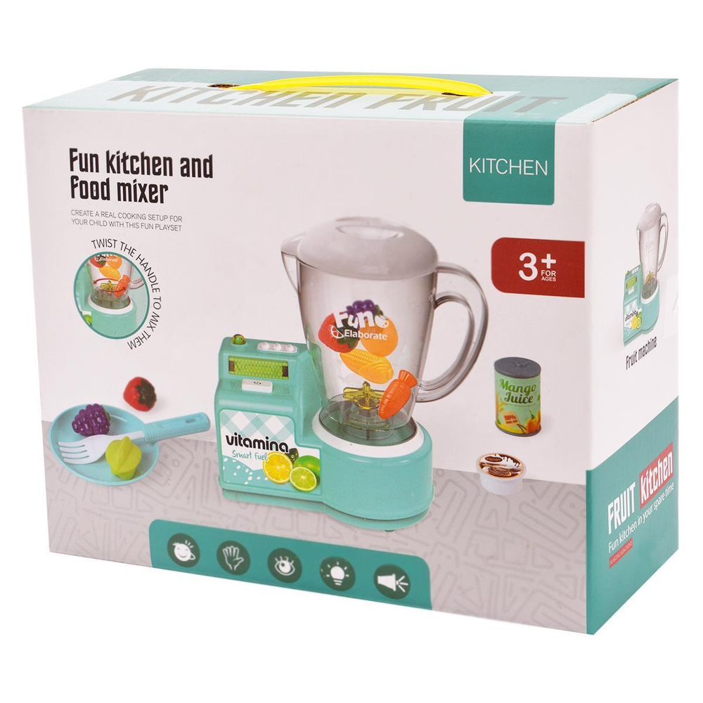 Блендер свет/звук, на бат. с аксесс. 23*9*18,5см, коробка