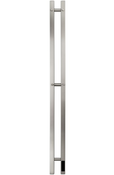 Полотенцесушитель электрический с/т Comfysan Alto-K EC-2 120/10, никель, гальваника