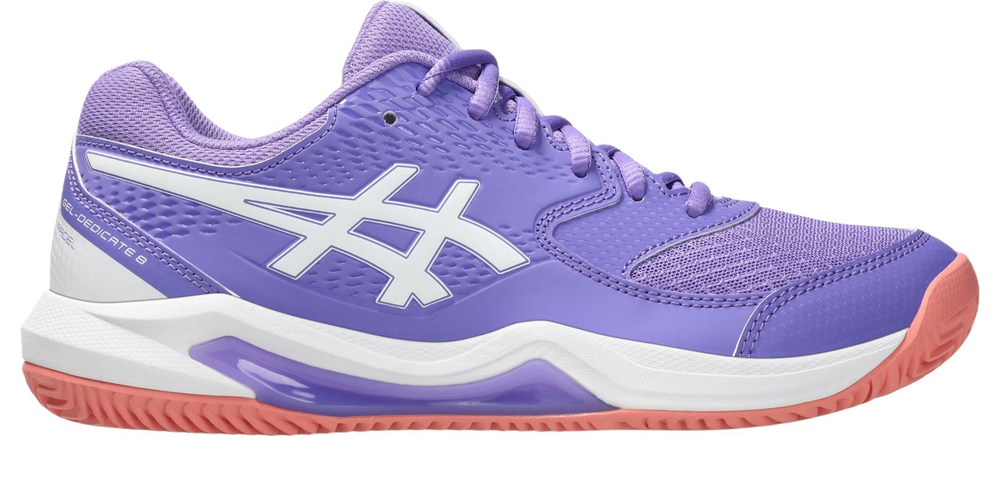 Женские кроссовки для Падел Asics Gel-Dedicate 8 Padel - amethyst/white