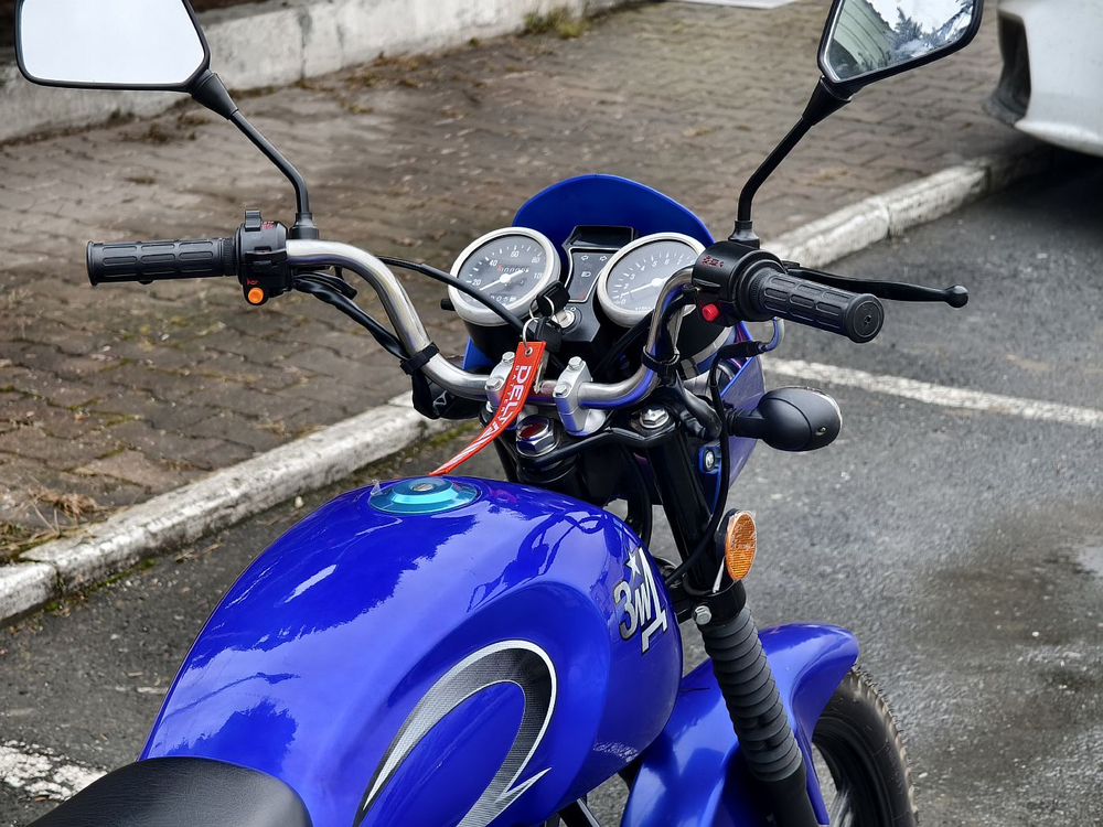 Мотоцикл ЗИД-125 (синий)