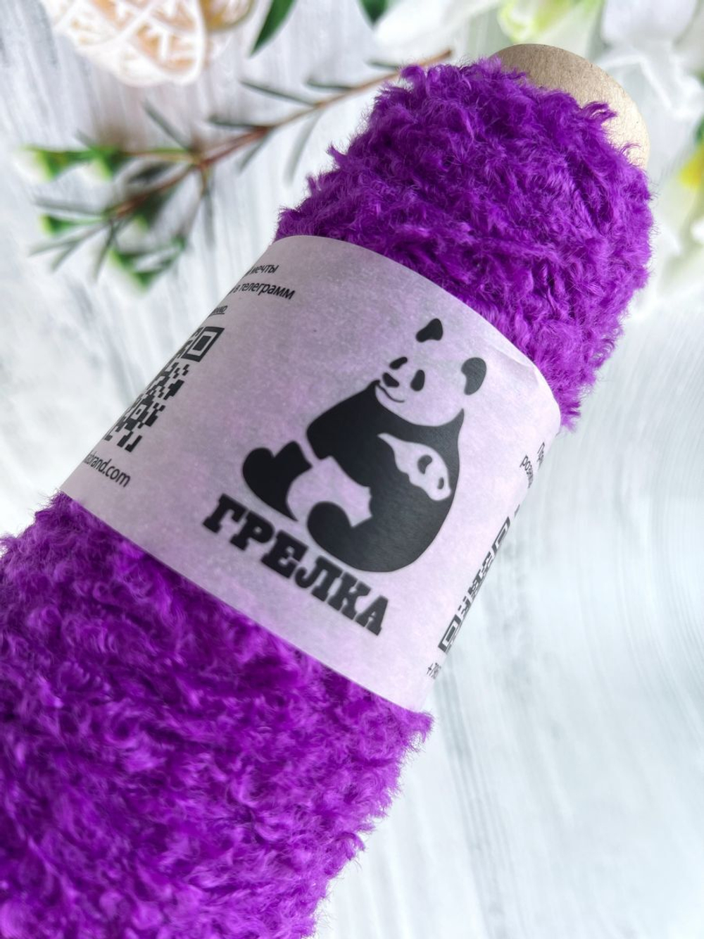 Пряжа для вязания мех Норки декоративная