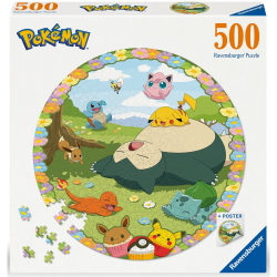 Ravensburger - Пазл Персонажи покемонов 500 элементов. 011316 / артикул   011316  / GTIN 4005555011316
