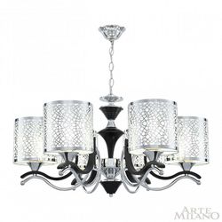 Подвесная люстра Arte Milano Florentia-6787 306787/6 Bk/Ni