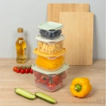 Набор контейнеров 4шт (0,25л+0,45л+0,75л+1,2л) микс