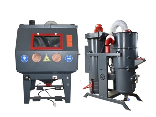 Абразивоструйная камера ВМЗ-КСО-140-Н-СФ-Р напорная с фильтром