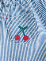 Шорты джинсовые с вышивкой для девочки Next E29-079, Синий