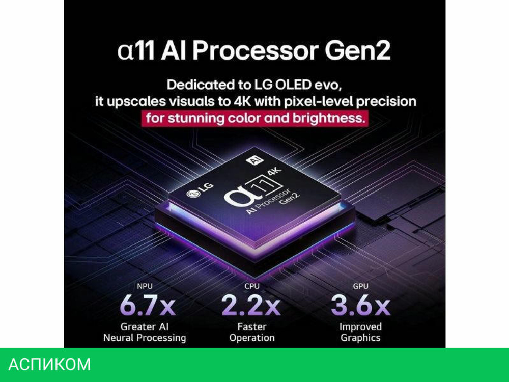 OLED телевизор LG OLED evo AI G5 OLED65G5RLA