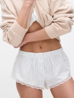 Шорты домашние с кружевом