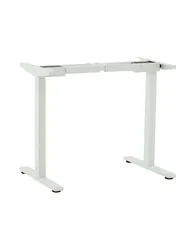 Подстолье для стола с электроприводом и регулировкой высоты, 2 мотора, память 3 уровня высоты, белый