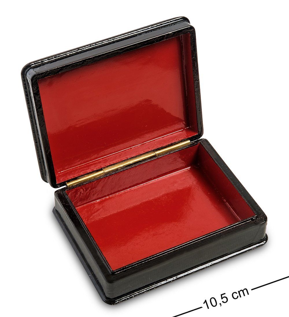 ШК-19/15-C Шкатулка в технике декупаж «Тройка» (10х8х3,5)