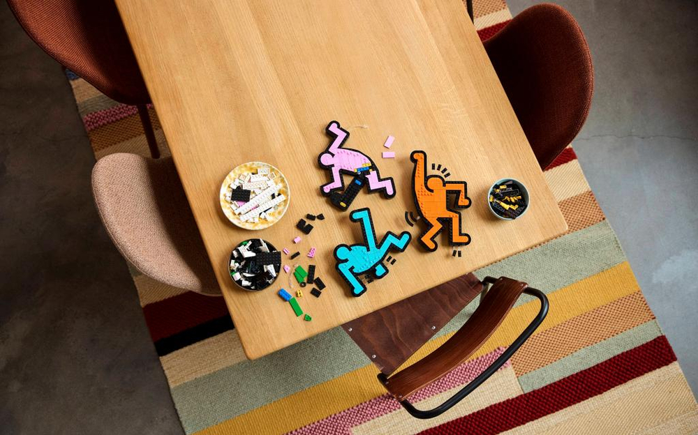 Конструктор LEGO Art 31216 лего Кит Харинг — Танцующие фигуры, художественный набор 18+ 15999