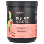 Legion Athletics, Pulse, предтренировочный напиток, клубника и киви, 500 г (1,1 фунта)