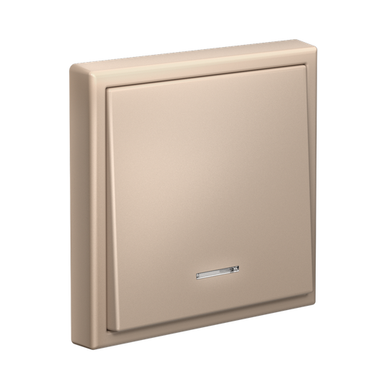 Выключатель 1-кл. ArtGallery (сх. 1а) 10AX с подсветкой механизм песочн. SE GAL001213