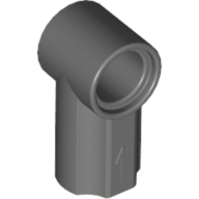 Lego Соединитель оси и штифта угловой # 1 (темно-серый) 32013 / 32013199 / 4210658 / 6296856