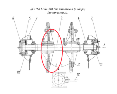 ДС95 41.01.105 Диск