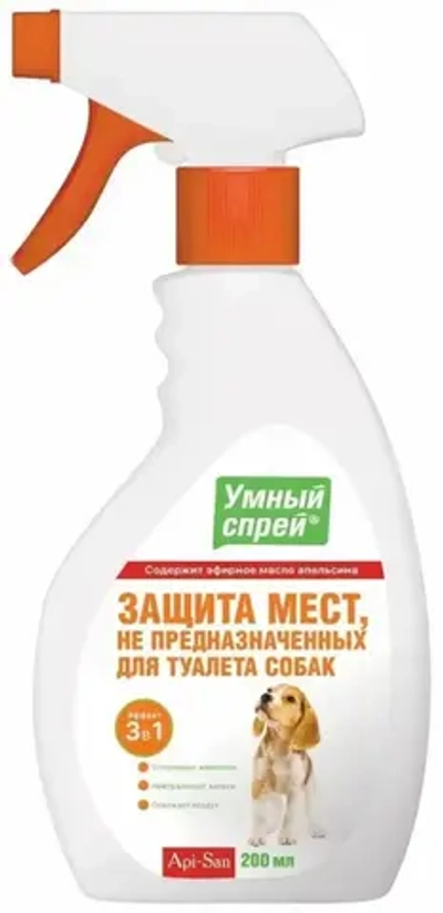 Apicenna умный спрей защита мест, не предназначенных для туалета собак - 200 мл