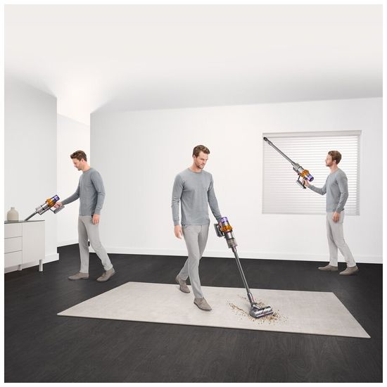 Пылесос Dyson V15 Detect Absolute Extra, серебристый