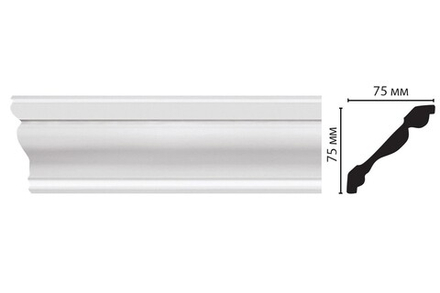 Плинтус (75*75*2000 мм) D154/12
