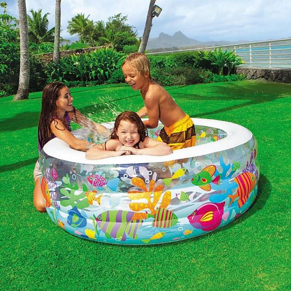Бассейн Аквариум 1,52х0.56 м от 6 лет (58480) INTEX
