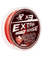 Шнур плетеный для рыбалки Helios Extrasense X4 PE Green 150m 1.0/15LB 0.17mm (HS-ES-X4-1/15LB)
