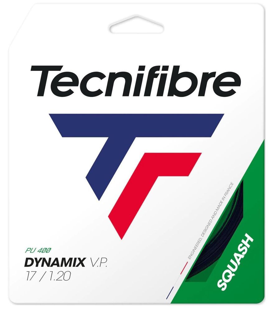 Squash strings Tecnifibre DYNAMIX V.P. (12 m) - black