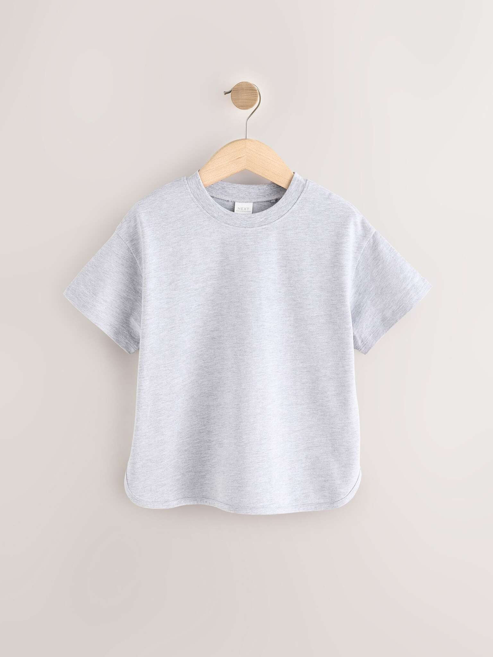 Футболка для девочки Next E65-347, 5 шт., Розовый, Голубой, Серый, Желтый