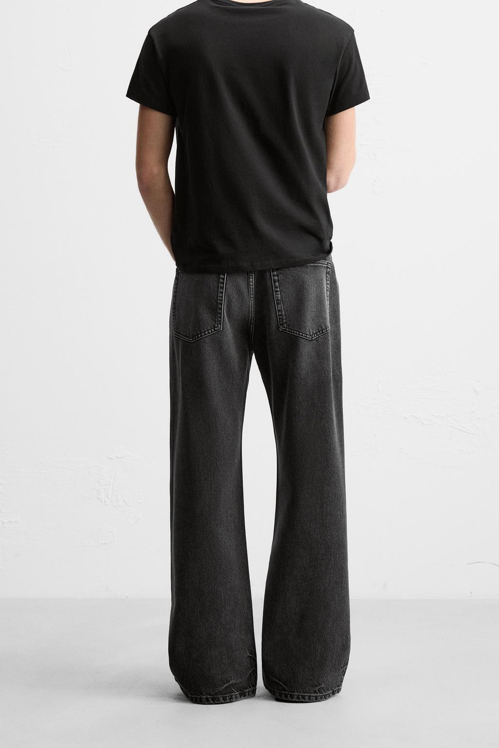Джинсы flare fit baggy