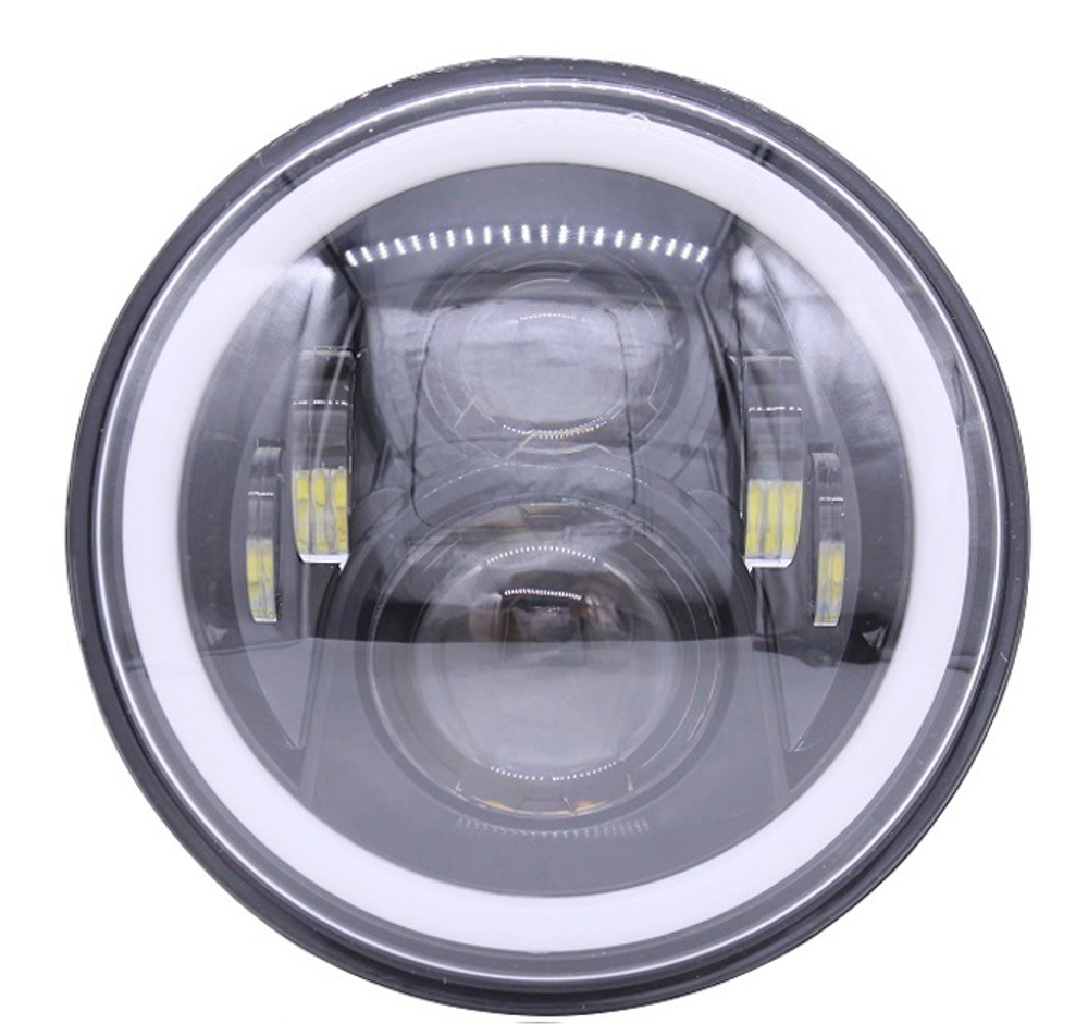 Фара LED 12-24V  7дюймов 2121Нива (Дальний+Ближ+ДХО) 90w пара NTS NV-HP-HLD-012-01\G0056\GQ056