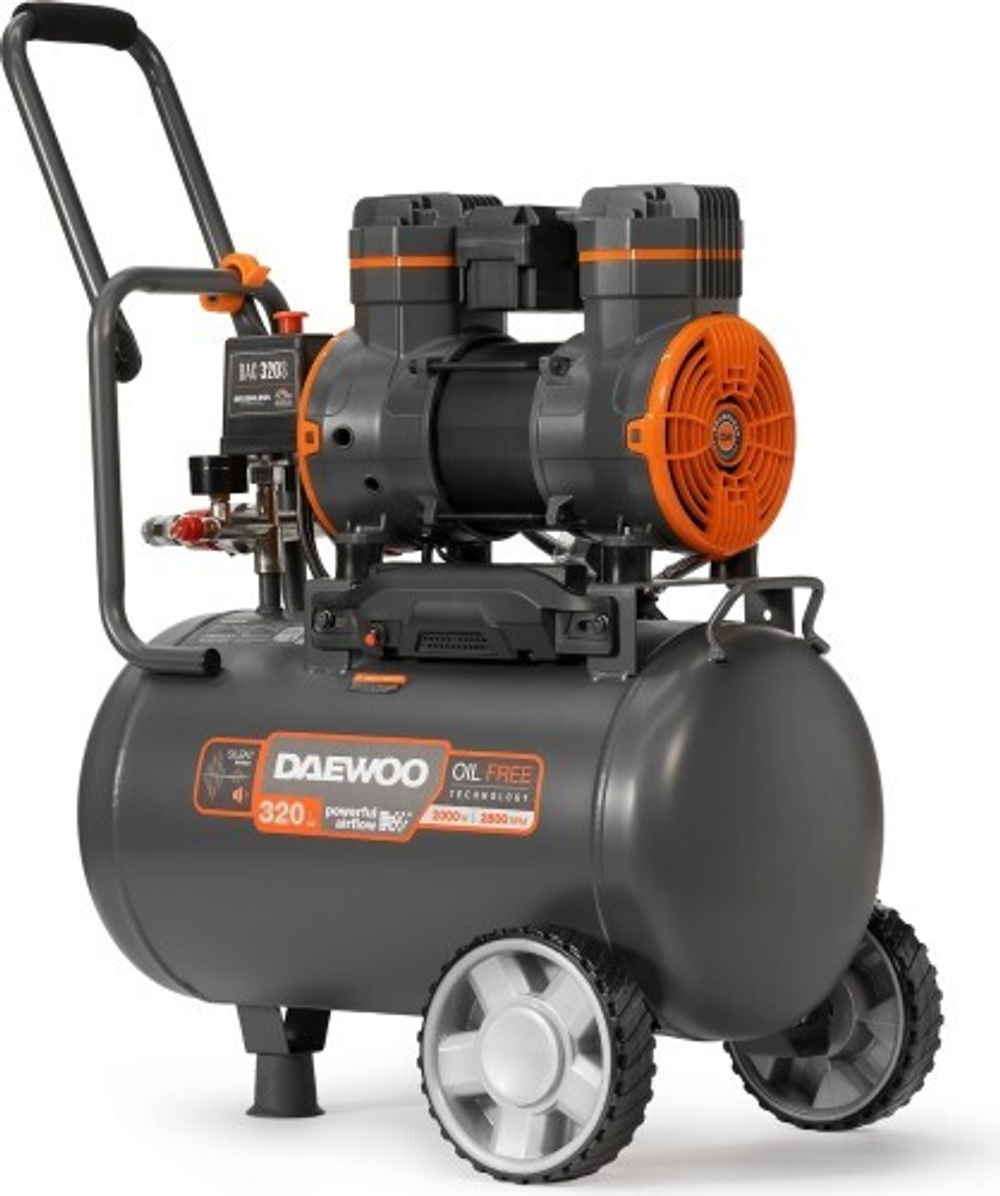 Компрессор поршневой безмасляный DAEWOO DAC 320S