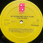 Lou Rawls ‎– Sit Down And Talk To Me (Голландия 1979г.)