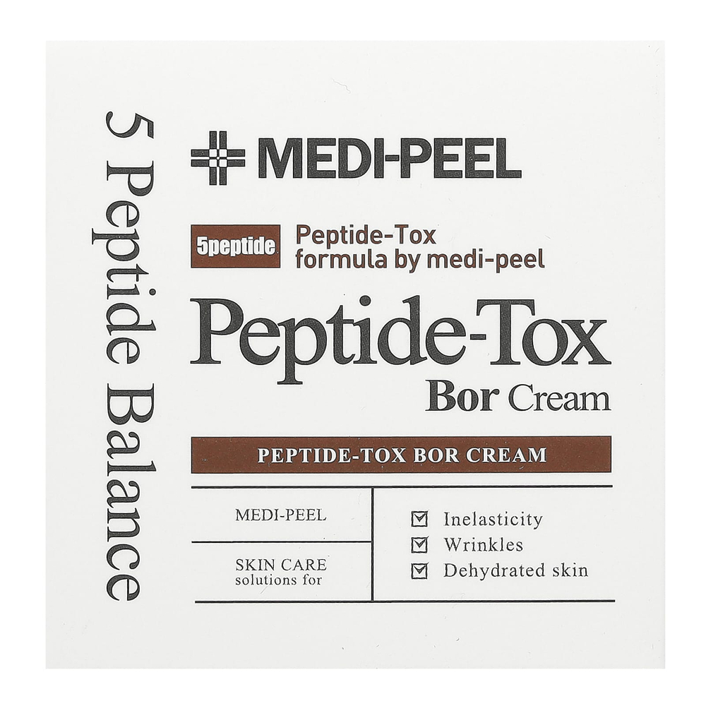 Medi-Peel, Peptide-Tox Bor Cream, крем с пептидами, 50 г (1,76 унции)