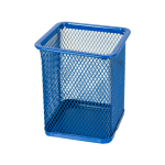 Подставка-стакан для канцтоваров Alingar, металлическая, квадратная, сетчатая, ассорти