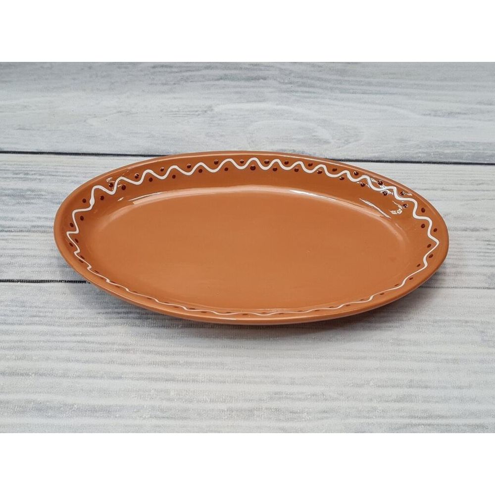 Блюдо овальное 25,5*15 см "Псковский" керамика ПГ [6]